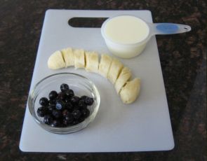 blueberry dog treat